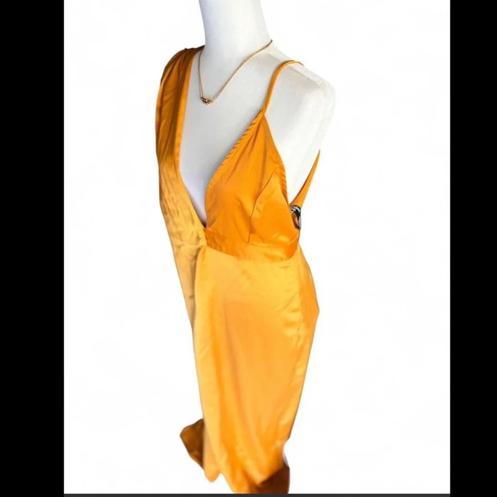 PLT Deep V Evening Dress: NWT - Picture 5 of 8